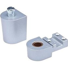 Offset Pivot Hinge, Half Surface, 125 lb.