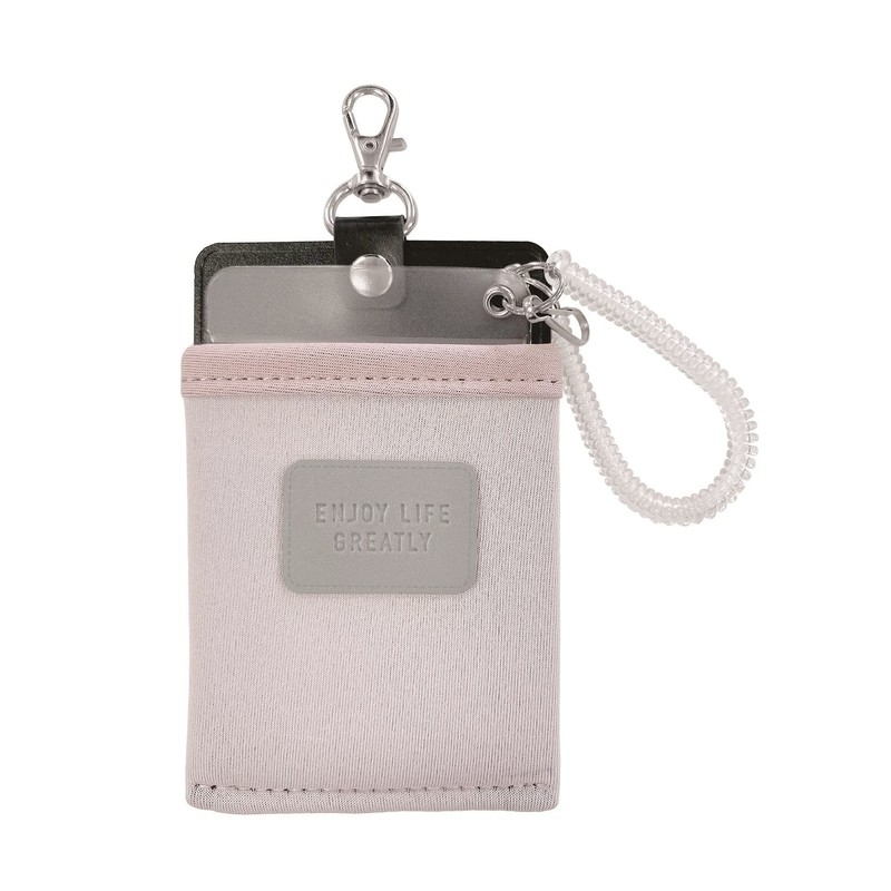 Kutsuwa Key Pass Case Ratta Purple ST513PU