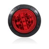 Maxxima M09410R Red 1-1/4" Round LED Low-Profile Clearance Marker Light