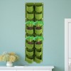 16 Pockets Vertical Greening Hanging Wall Outdoor Garden Grow Plant