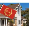3×5 FT Roman Empire Flag, Large 100D SPQR Outdoor Banner,Canadian