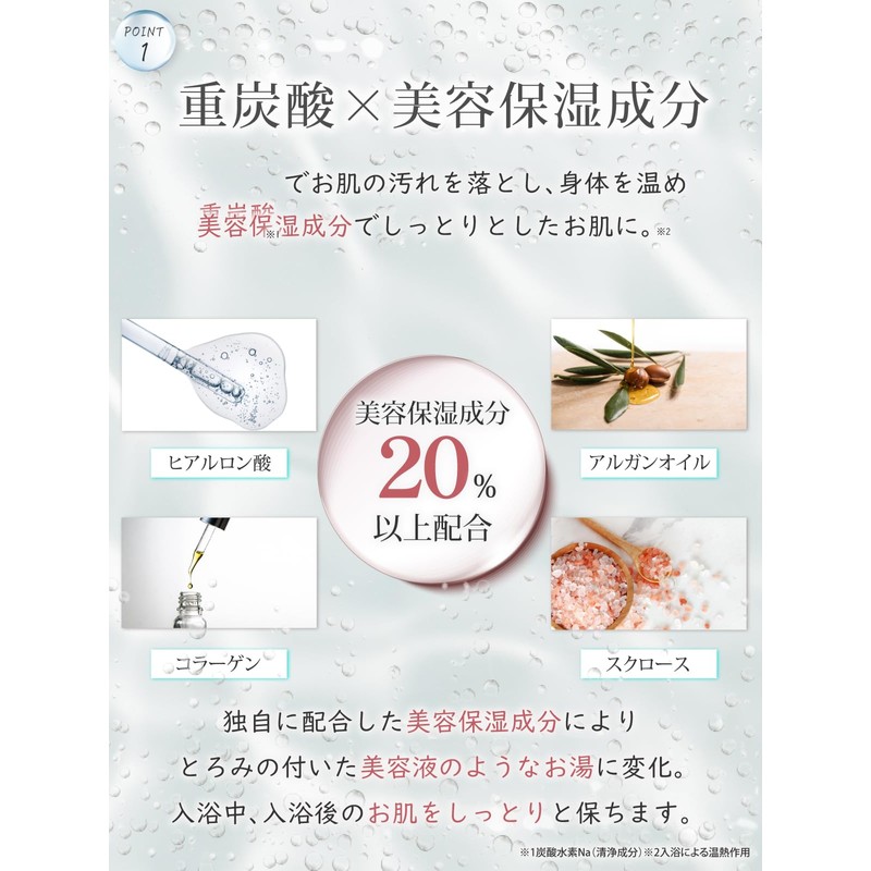 Iletile Mbabbre Beauty Ingredients Over 20% Bath Salt, Bicarbonate, Moisturizing,