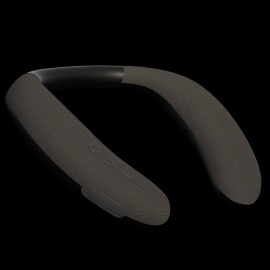 New Upgrade High Quality Neckband Speaker EBS-918 Wearable Portable Wireless Audio Player Waterproof Handsfree Gaming Speakerscolor: Black