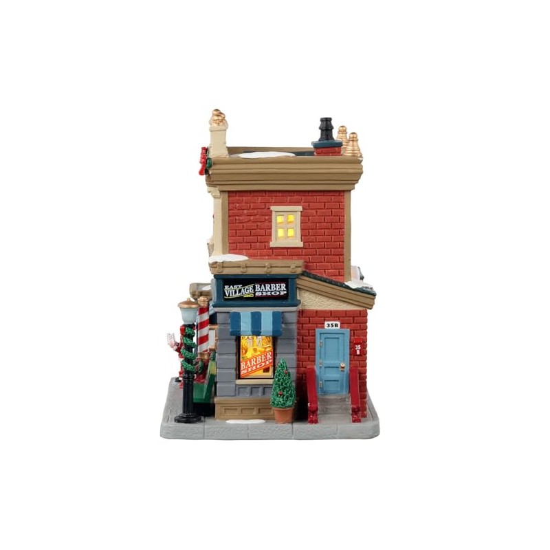 Lemax East Village Barber Shop #15771