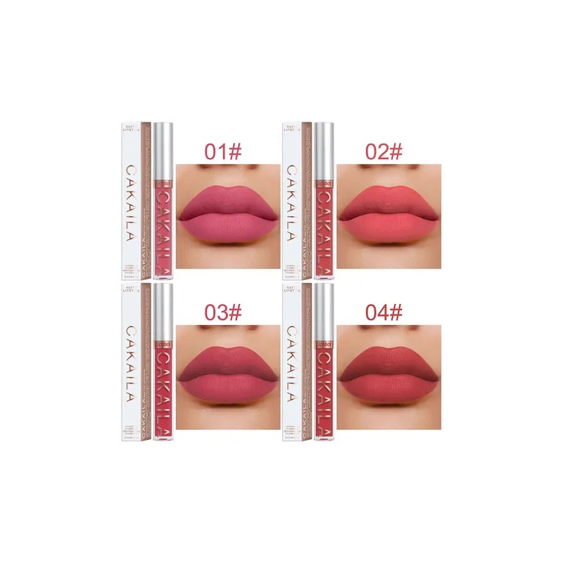 Brillo Labial Cakaila 18colors 1pza Impermeable