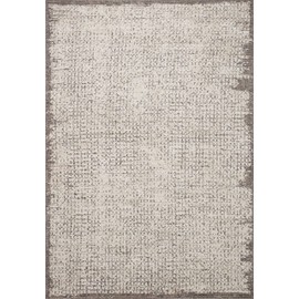 Loloi II Darby Collection DAR-04 Ivory/Stone 2'-7" x 12'-0" Runner Rug
