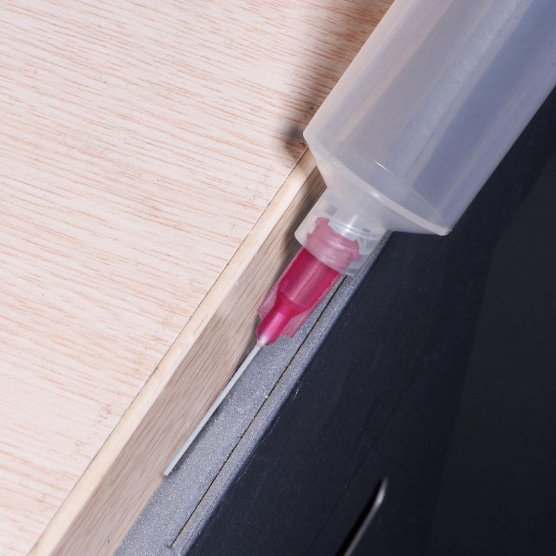 uxcell 50 Pcs 22G Plastic Dispensing Needles, 1" PP Glue
