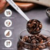 Coffee Scoop, 2 Pieces Stainless Steel Coffee Spoon 15ml and