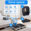 travel vacuum bag, equipped with a wireless vacuum pump, can
