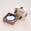 COAI Men's Genuine Leather Bracelet with Natural Stone Beads, Stone,