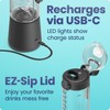 Chefman Cordless Portable Blender 16 oz Rechargeable with Stainless-Steel Blades