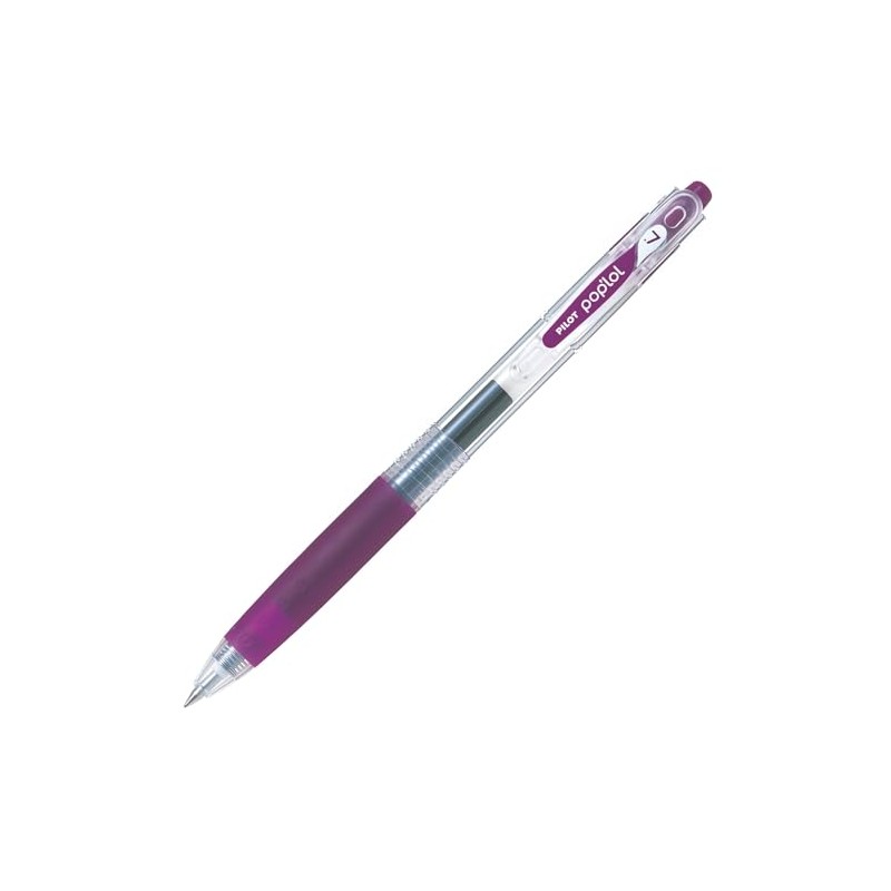 Pilot Pop'Lol Gel Pen, 0.7 mm, Dark Red