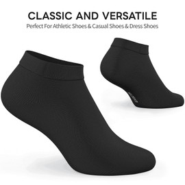 easetoe Ankle Socks for Women, 8 Pairs Premium Cotton Non Slip Lightweight Casual Low Cut Socks