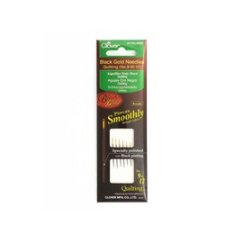 Clover Black Gold Needles - Quilting Assorted