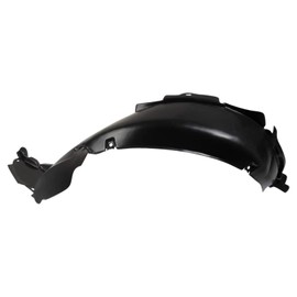 TRQ Front Left Inner Fender Liner Black Drivers Side Compatible with 2003-2006 Kia Optima KI1248101