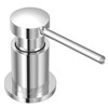 Lava Odoro Chrome Soap Dispenser for Kitchen Sink, Modern Brass