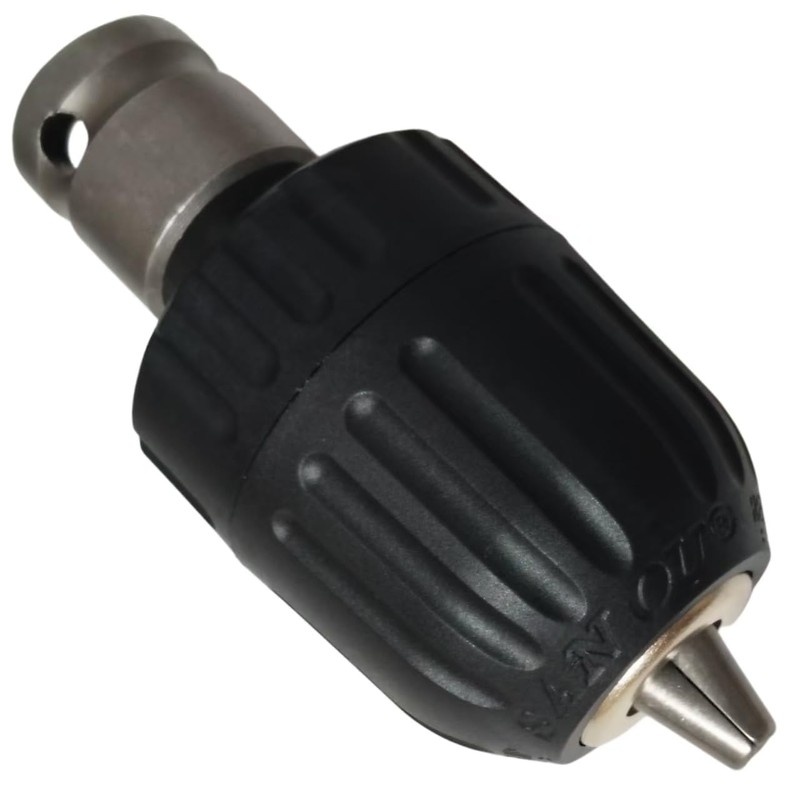 0.8-10mm Keyless Drill Chuck Quick Change Converter Conversion Tool with