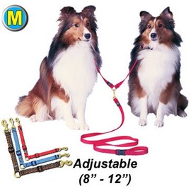 Adjustable Double Dog Leads - Medium - Step 3 Grey - Walk two dogs at once