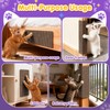 Wall Cat Scratcher for Indoor Cats,19.6x7.8”Corner Cat Scratcher,Cat Scratch Pad