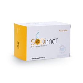 SODimel I 60 Capsulas antioxidantes, para reducir el estrs oxidativo I Mejora la calidad de tu sueo, aumenta tu concentracin, ayuda con el dolor...   