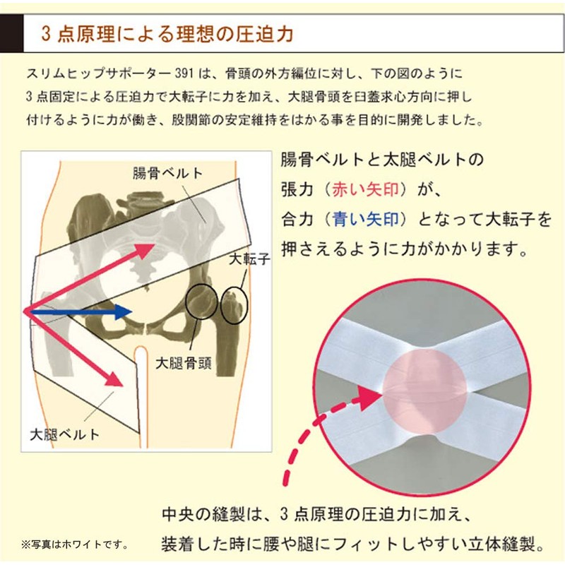 bonbone hip supporter slim hip support 391 black free