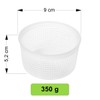 AlcoFermBrew 10 x Käseform 9x5.2cm - 0.35kg - Caciotta –