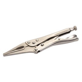 Silverline Self Locking Long Nose Pliers 225mm (675134)