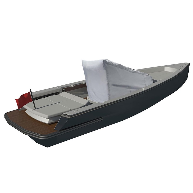 Silscvtt Grey Heavy Duty 600D Boat Center Console Cover Replacement