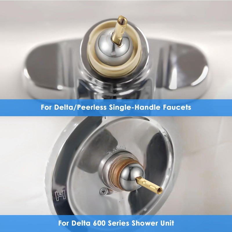 Dreyoo Single Handle Faucet Repair Kit with RP212 Stainless Steel