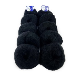 Tricot Café - Big Mohair - Ideal for Babies, Mixed Wool, Black 17