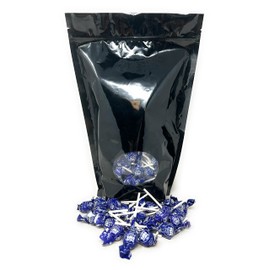 Tootsie Roll Grape Purple Pops Filled With Chewy Tootsie Roll Candy Single Color Flavor Variety Bulk Value Pack Lollipops Suckers 1 Lbs (16 Oz)