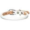ONS Roll Round Collar #2 White (Small Dog)