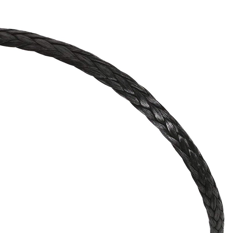 emma kites Black 1mm UHMWPE Micro Cord Rope Whipping Twine