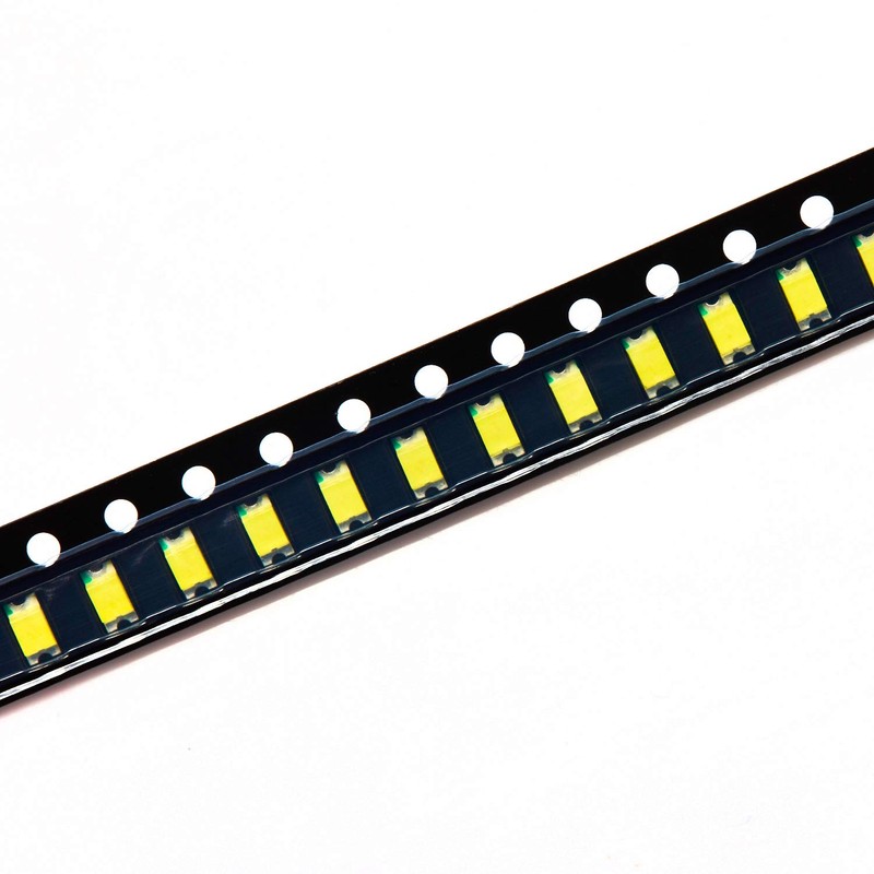 CHANZON 100 pcs SMD 1206 (3.2mm x 1.6mm) White LED