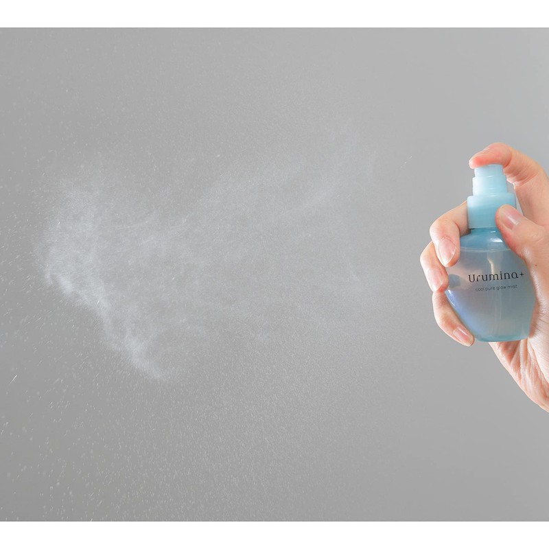 Urmina Plus KOSE Raw Glossy Keep Mist, Prevents Makeup Collapsing,