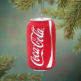 Kurt Adler Coca-Cola Can Christmas Ornament