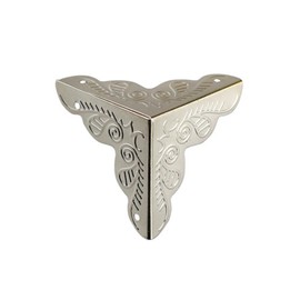 FEEIMOL Pack of 40 Antique Furniture Corner Edge Protectors Metal Fittings for Boxes Furniture Shelf Table Vintage Jewellery Box Gift Box