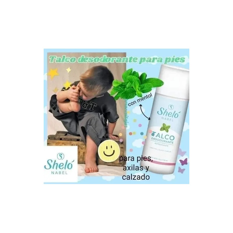5 Talcos Para Pies Sin Olor & Sudor/ Frescura Total