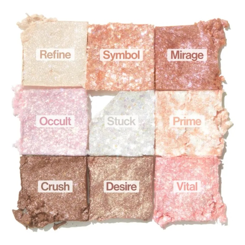 Paleta De Sombras Unleashia Glitterpedia Ojos Maquillaje