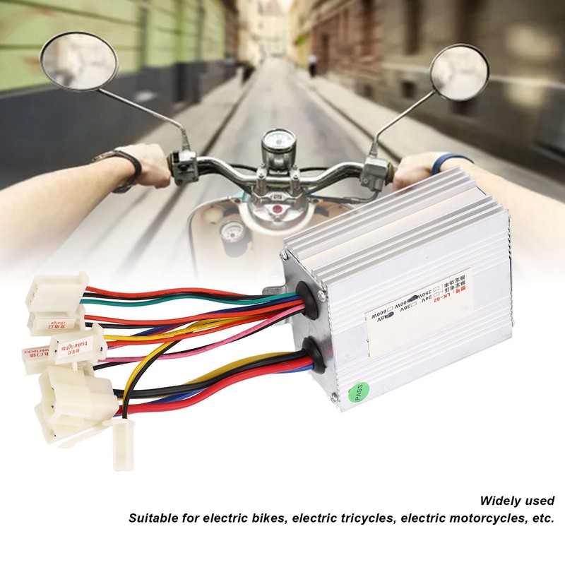 Electric Bike Brush Controller Professional 48V 500W Aluminium Alloy Motor