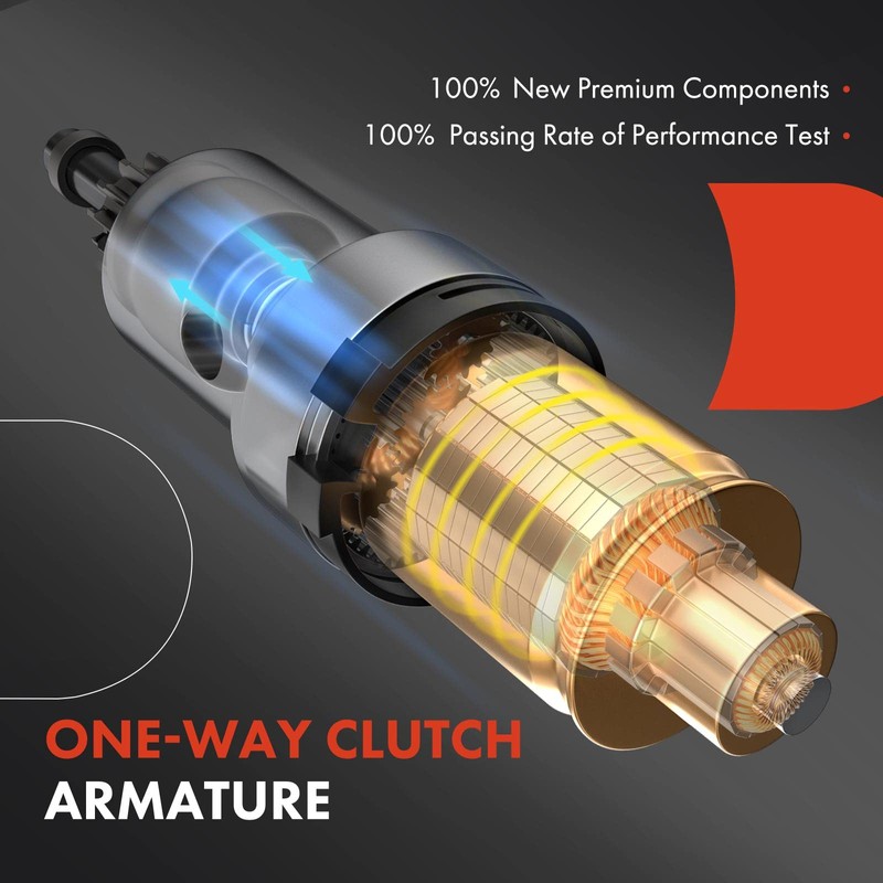 A-Premium Starter Motor Compatible with Acura & Honda Models -