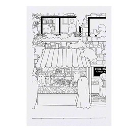 'Boo Bakery' Temporary Tattoo - Water Resistant, Skin-Safe, Non-Toxic Transfer (TO00083677)