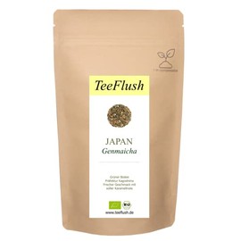 Genmaicha Organic - Japan - Green Tea, 100 g, Harvest 2023, Kyushu Prefecture, Fresh Taste with Sweet Caramel Note