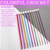 ZFKXGS Tunisian Crochet Hook Set with Storage Box, 27 cm