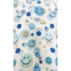 Jeamis Smiley Silk Loop Colour Gradient Spring Round Scarf Unisex