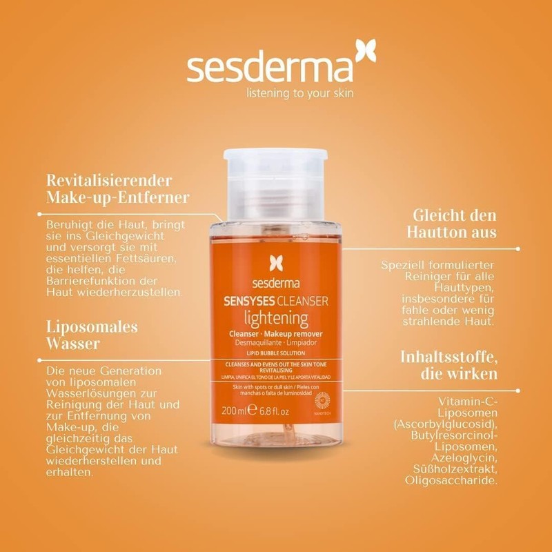 Sesderma SENSYSES Unify Cleanser and Facial Toner for Dull Skin
