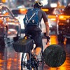 bruwaa Rain Cover Bicycle Basket [Suitable for Front and Rear