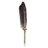 Feather Pen Set with 5 Interchangeable Nib Letter Opener Pen
