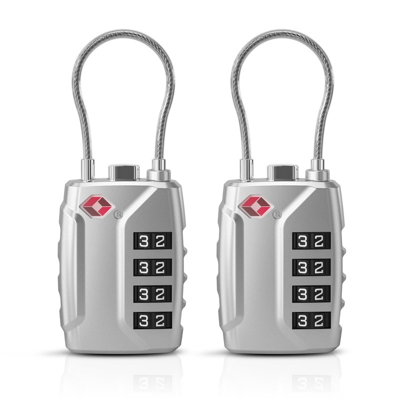 Newace TSA Lock 4 Digit Suitcase Lock Combination Lock Luggage