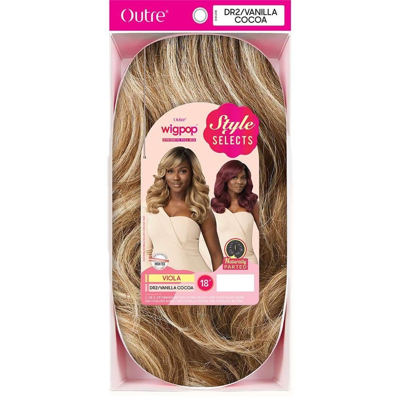 Outre Wigpop - Style Selects - Viola (DARK BROWN 2)
